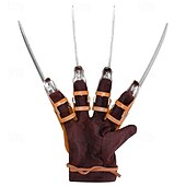 olcso Maszkok-Mindszentek napja Freddy Krueger Maszk Halloween-kellékek Felnőttek Férfi Borzalom Ijesztő jelmez Mindszentek napja Farsang Könnyű farsangi jelmez