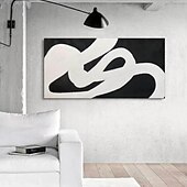 preiswerte Landschaftsgemälde-Ölgemälde handgemachtes balck abstraktes Ölgemälde beige Wabi Sabi Ölgemälde handgemalte Wandkunst schwarz beige abstraktes Gemälde große Wandkunst strukturiertes Leinwandgemälde neutrales