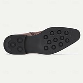 levne Prémiové kožené boty-pánské dvoubarevné prémiové semišové kotníkové boty z hovězí kůže na knoflíky – vintage brogue design, ideální pro retro akce a sofistikované běžné nošení