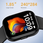 cheap Smart Wristbands-696 P114 Smart Watch 1.85 inch Smart Band Fitness Bracelet Bluetooth Pedometer Call Reminder Sleep Tracker Compatible with Android iOS Women Men Hands-Free Calls Message Reminder IP 67 40mm Watch Case