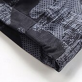 preiswerte Fleece &amp; 3 in 1 Jacken-Herren Soft Shell Jacke Wanderjacke Draussen Tarnfarben Sonnenschutz Windundurchlässig Schnelltrocknend Jacke Kapuzenshirt Voller Reißverschluss Reisen Marinenblau Blau Grau
