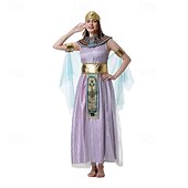 billige Damekostymer-Cleopatra Halloween Maskerade Voksne Dame Karneval Ytelse Halloween Enkle Halloween-kostymer Kle deg opp