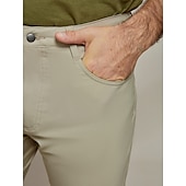 billiga Herrgolfkläder-Herr Golfbyxor Khaki grön Underdelar Golfkläder Kläder Outfits Bär kläder