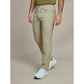 billiga Herrgolfkläder-Herr Golfbyxor Khaki grön Underdelar Golfkläder Kläder Outfits Bär kläder