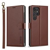 Недорогие Чехлы для Samsung-телефон Кейс для Назначение SSamsung Galaxy S24 Ultra Plus S23 Ultra Plus S22 Плюс Ультра S21 FE А55 А35 А25 А15 5Г A54 A34 A14 S20 FE S25 Ультра Кейс на заднюю панель Кошелек для карт