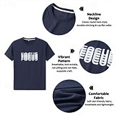 billiga Mäns grafiska t -shirt-Herr 3D Print Bokstav Grafiska tryck T-shirt Grafiska utslagsplatser 100 % bomull Kortärmad Grafisk Skjorta Svart Vit Vin Bekväm t-shirt Utomhus Gata Modedesignerkläder