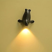cheap Sensor Night Lights-LED Motion Sensor Sea Lion Light, Rechargeable Wall Spotlight for Hallway, Bedroom, Entryway, Closet, and Living Room Cabinet Lighting