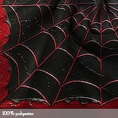 abordables Patrón 3D-Halloween Hombre SPIDER Sudadera Sudaderas Sudadera Manga Larga Sudadera con capucha Con Capucha Moda Impresión 3D Víspera de Todos los Santos Discoteca Rojo Bolsillo Impresión 3D Otoño Invierno