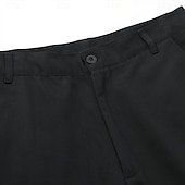 cheap Chinos-Men&#039;s Trousers Chinos Summer Pants Casual Pants Zipper Plain Comfort Breathable Full Length Casual Daily Holiday Fashion Basic Black Khaki Micro-elastic