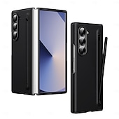 お買い得  サムスン用ケース-電話 ケース 用途 サムスンのギャラクシー Zフォールド7 Zフォールド6 Z Fold 5 Z Fold 4 Z Fold 3 バックカバー とスクリーンプロテクター Sペンで 耐衝撃 鎧 PC