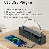 abordables Lumières intelligentes-Lumière LED intelligente réveil lumineux simulateur d&#039;aube lampe soleil de chevet lumière nocturne multicolore avec chargeur USB