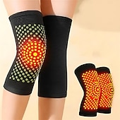 preiswerte Köpermassagegerät-Wermut Selbstheizendes Stützkniepolster Kniegelenkstütze warm bei Arthritis Gelenkschmerz Linderung Verletzungsrehabilitation Gürtel Knie-Massager Beinwärmer Samen 1 Stück Valentinstagsgeschenk