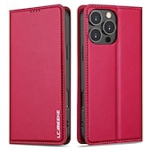 levne Pouzdra pro iPhone-telefon Carcasă Pro iPhone 16 Pro Max Plus iPhone 15 Pro Max Plus iPhone 14 13 12 11 Pro Max Plus Mini SE Zadní kryt Pouzdro na peněženku se stojánkem Slot pro kartu Nárazuvzdorné Retro TPU PU kůže