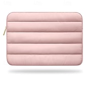 abordables Bolsos y mochilas para portátil-Bolsa para portátil, funda para tableta, funda hinchable para tableta, funda compatible con portátil, a prueba de golpes, color sólido