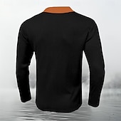 abordables Polo con estampado animal para hombre-Hombre Gracioso Pato Camiseta de golf Manga Larga Camisas de polo Camisas con cuello Casual Gracioso Ropa de calle Ropa de vacaciones Trajes de fiesta Botones Impresión 3D Primavera Otoño Invierno