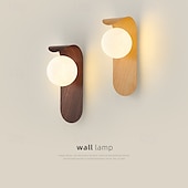 cheap Indoor Wall Lights-LED Indoor Wall Lights Warm White 13cm Vintage Glass Wall Sconce G9 Mid Century Modern Wall Mounted Light Rustic Farmhouse Wall Lamp Antique Hallway Flush Mount Ceiling Light for Bedroom Kids Bedside Living Room 110-240V