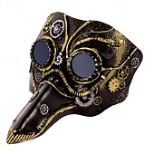 levne Maska-Morový doktor Karnevalová maska Maska Kostým Dospělé Pánské Dámské Strašidelný kostým předvečer Všech svatých Karneval Jednoduchý karnevalový kostým