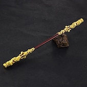 levne Sochy-wukong figurka ze slitiny zinku - opičí král velký mudrc rovná se nebe zlatá palice 30cm kovová hůl ruyi jingu bang - hra sběratelský model