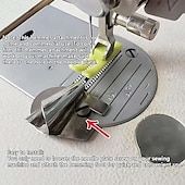 Недорогие шитье и вязание спицами и крючком-8 шт. универсальная швейная лапка для подрубки с роликовым краем 3-10 мм - широкая лапка для подрубки с роликовым краем, прижимная лапка для швейной машины, лапка для подрубки с изогнутым краем, промышленная лапка для подрубки с роликовым краем