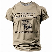  Camiseta Gráfica Engraçada de Capivara Masculina Piada sobre Fumaça Cheirosa