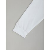 baratos Polo Clássico Masculino-Homens Camiseta Polo Moletom Esportes Roupa Diária Quarter Zip Manga Longa Moda Confortável Tecido Bolsos Zip Up Primavera &amp; Outono Normal Preto Branco Azul Marinha Laranja Camiseta Polo