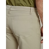 billiga Herrgolfkläder-Herr Golfbyxor Khaki grön Underdelar Golfkläder Kläder Outfits Bär kläder