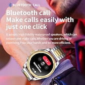 Χαμηλού Κόστους Smartwatch-iMosi KC83 Εξυπνο ρολόι 1.43 inch Έξυπνο ρολόι Bluetooth Βηματόμετρο Υπενθύμιση Κλήσης Παρακολούθηση Δραστηριότητας Συμβατό με Android iOS Γυναικεία Άντρες Κλήσεις Hands-Free Αδιάβροχη Έλεγχος Μέσων