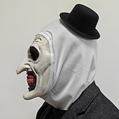 preiswerte Masken-Halloween Kunst der Clown Maske Haloween Figuren Erwachsene Herren Damen Unisex Grusel Gruseliges Kostüm Halloween Karneval Einfaches Karnevalskostüm