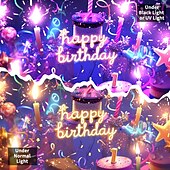 זול שטיחי קיר של Blacklight-blacklight שטיח uv תגובתי זוהר בחושך זוהר מסיבת ניאון רעיונות מסיבת זוהר מקלות מסיבה תלוי שטיח קיר אמנות קיר ציור קיר לחדר שינה בסלון