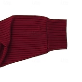 preiswerte Klassisches Poloshirt für Herren-Herren Golfshirt Golf Poloshirts Lässig Arbeit Revers Langarm Basic Modern Einfach Knöpfe Frühling &amp; Herbst Normale Passform Weiß Golfshirt