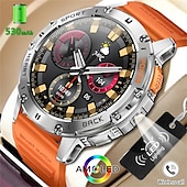 tanie Smartwatche-k65 smart watch 1,43 calowy ekran amoled bluetooth call latarka 530 mah outdoor men smart watch monitor zdrowia sportowego dla androida ios