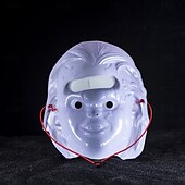 olcso Maszkok-Chucky Maszk Halloween-kellékek Felnőttek Férfi Ijesztő jelmez Mindszentek napja Farsang Könnyű farsangi jelmez
