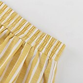 economico Pigiami da donna-camicie stampate da donna&amp;amp;abiti da notte - abiti da casa a righe in poliestere