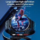 Χαμηλού Κόστους Smartwatch-LOKMAT APPLLP 8 PRO Εξυπνο ρολόι 1.85 inch Smart Phone Watch 4G LTE 3G 4G Bluetooth Βηματόμετρο Υπενθύμιση Κλήσης Παρακολούθηση Ύπνου Συμβατό με Μηδενικό Γυναικεία Άντρες GPS Κλήσεις Hands-Free
