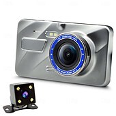 abordables DVR pour voiture-A10 1080p Nouveau design / Full HD / HD DVR de voiture 170 Degrés Grand angle 4 pouce IPS Dash Cam avec Vision nocturne / G-Sensor / Surveillance du stationnement Enregistreur de voiture
