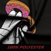  Männliches Erwachsenenhumor lustiges Slang T-Shirt Henley-Shirt Langarm T-Shirt 3D-Druck Rundhals-Shirt Designer Retro Vintage Straße Lässig Täglich Schwarz Sommer Frühling Herbst Bekleidung Apparel