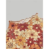 economico Cime-Retrò Vintage Anni &#039;70 Disco Crop Top Hippie Stampa Per donna Giorno dei Re Mascherata Festa / Sera Parata dell&#039;Orgoglio Mese dell&#039;orgoglio Adulti Top