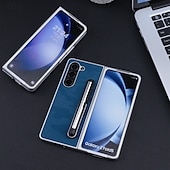 cheap Samsung Cases-Phone Case For Samsung Galaxy Z Fold 7 Z Fold 6 Z Fold 5 Z Fold 4 Z Fold 3 Back Cover with Stand Holder with S Pen Shockproof PC