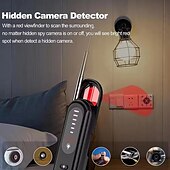 levne Bezpečnostní snímače a alarmy-skrytá kamera detektor odposlouchávací zařízení tracker anti-spy elektronický signál 5 úrovní citlivosti bezdrátový skener signálu pro domácnost