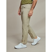 billiga Herrgolfkläder-Herr Golfbyxor Khaki grön Underdelar Golfkläder Kläder Outfits Bär kläder