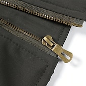 abordables Manteaux &amp; vestes-Homme Veste légère Bomber Coupe-vent Veste décontractée du quotidien Vacances Chaud Poche Automne hiver Plein Mode Classique Col Mao Normal Noir Vert Véronèse Bleu de minuit Gris Veste