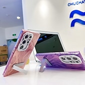 お買い得  サムスン用ケース-電話 ケース 用途 サムスンのギャラクシー S24 S24 Ultra Plus S23 Ultra A55 A35 A25 A15 5G A54 S25ウルトラ バックカバー スタンド付き カメラレンズプロテクター 耐衝撃 仕上げ PC
