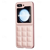 economico Cover Samsung-telefono Custodia Per Samsung Galaxy Capovolgi Z 6 Z Flip 5 Z Flip 4 Z Flip 3 Per retro Resistente agli urti Retrò TPU pelle sintetica