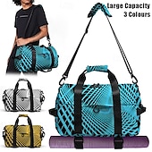 cheap Home, Office &amp; Travel Bags-Men&#039;s Geometric Print Duffel Bag - Stylish and Durable Travel Bag for Gym, Weekend Getaways, and Daily Use