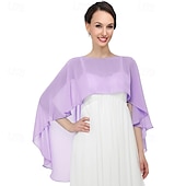 abordables enveloppes d&#039;invité de mariage-châles et enveloppes transparents pour robes de soirée capes en mousseline de soie pour femmes couverture de mariage douce