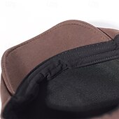economico Cappelli da uomo-Per uomo Cappello basco Cappello Ascot Cappello da strillone Nero Blu marino Cotone Di tendenza Informale Strada Giornaliero Liscio Regolabile Crema solare Traspirante