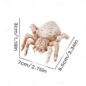 economico Illuminazione di Props di Halloween-SPIDER Accensione / Spegnimento Halloween Pulsante a batteria 3 pezzi