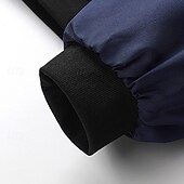 preiswerte Herrenjacken &amp; Herrenmäntel-Herren Bomberjacke übergangsjacke Ausgehen Tasche Ganzjahres Einfach Lässig Stehkragen Regulär Schwarz Blau Armeegrün Grau Jacken
