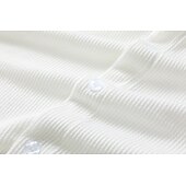 abordables camisa con botones para hombre-Camisa de punto de gofre para hombre, camisa abotonada, camisa informal, camisa de verano, camisa de playa lisa, blanca, verde claro, rosa, albaricoque, gris, manga corta, ropa de fiesta, ropa de moda, casual