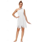 cheap Couples&#039; &amp; Group Costumes-Flintstone Winifred Wilma Carnival Costume Costume Halloween Group Couples Costumes Adults&#039; Men&#039;s Women&#039;s Funny Costume Party / Evening Halloween Carnival Masquerade Easy Carnival Costume